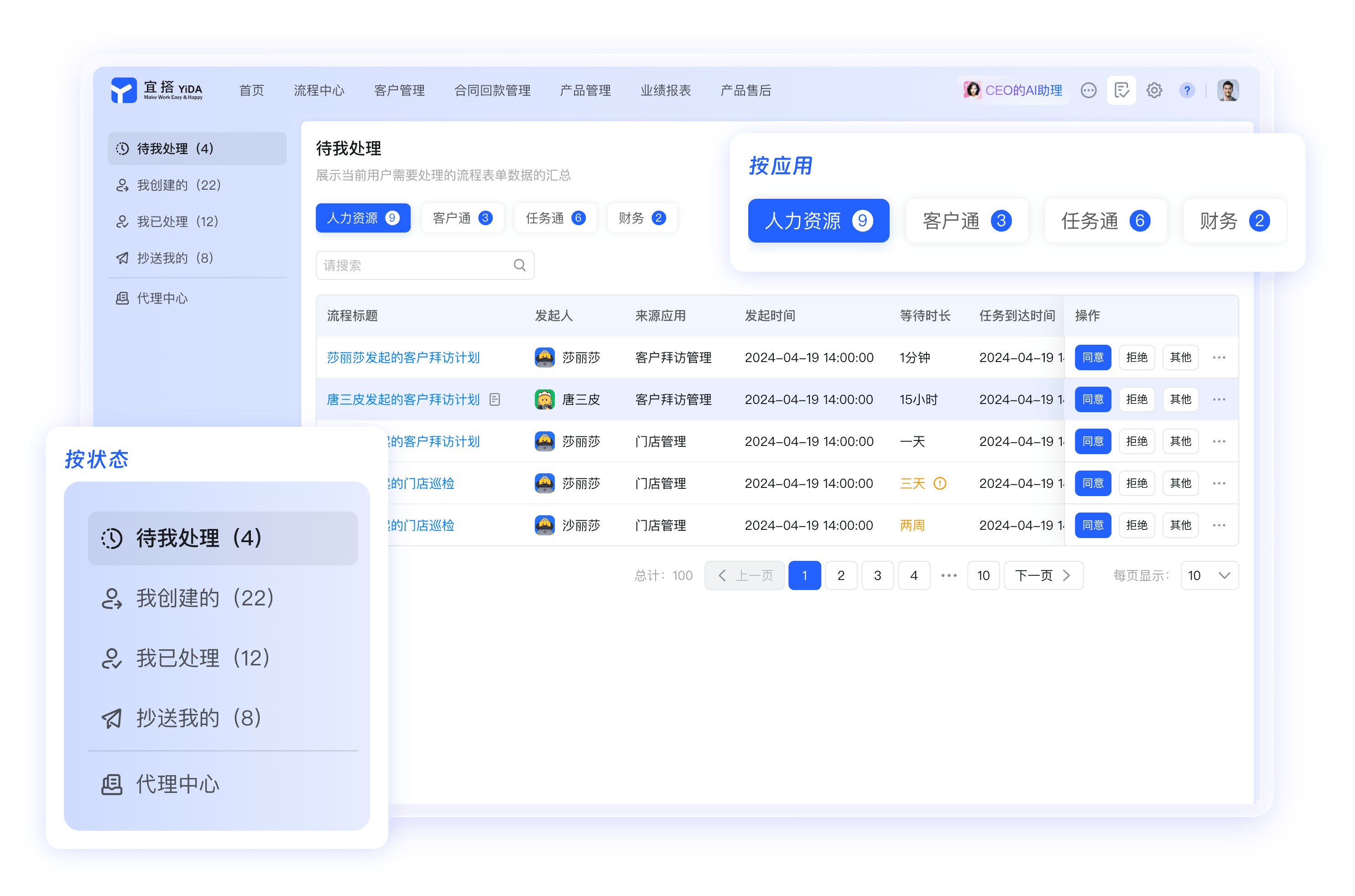 钉钉会议待办界面
